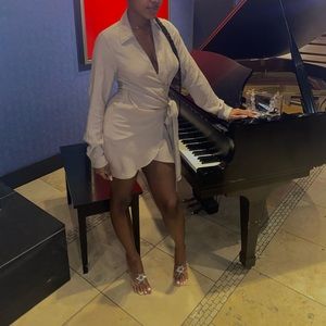 Going Out Wrap Dress